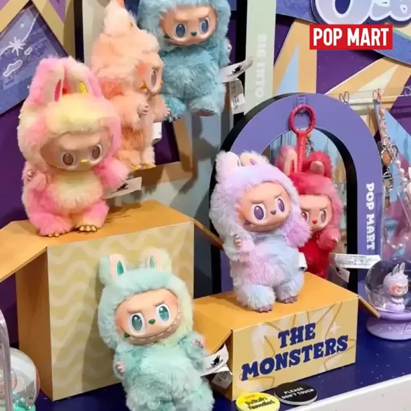 POP MART Labubu The Monsters Big into Energy Series V3.0 Lububu Plush Toy Doll Surprise Blind Box Collectible Vinyl Figure
